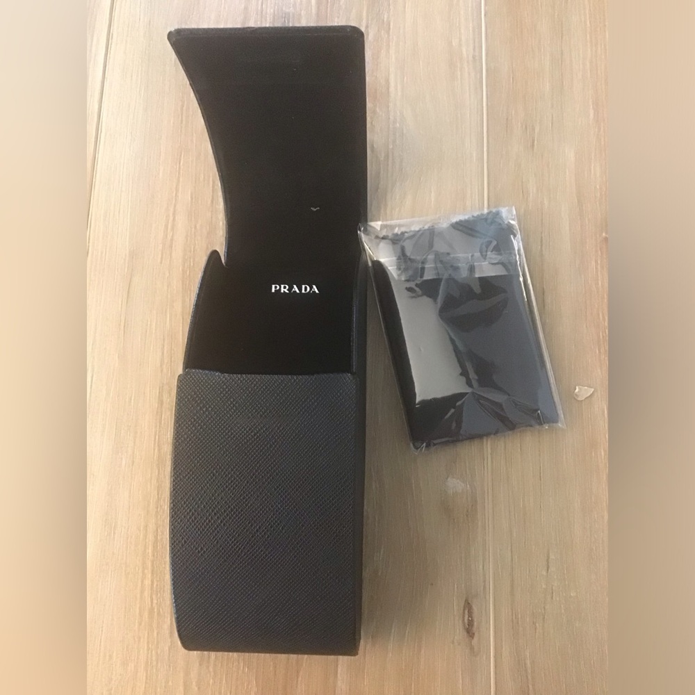 Prada Saffiano Leather Eyeglass  Case